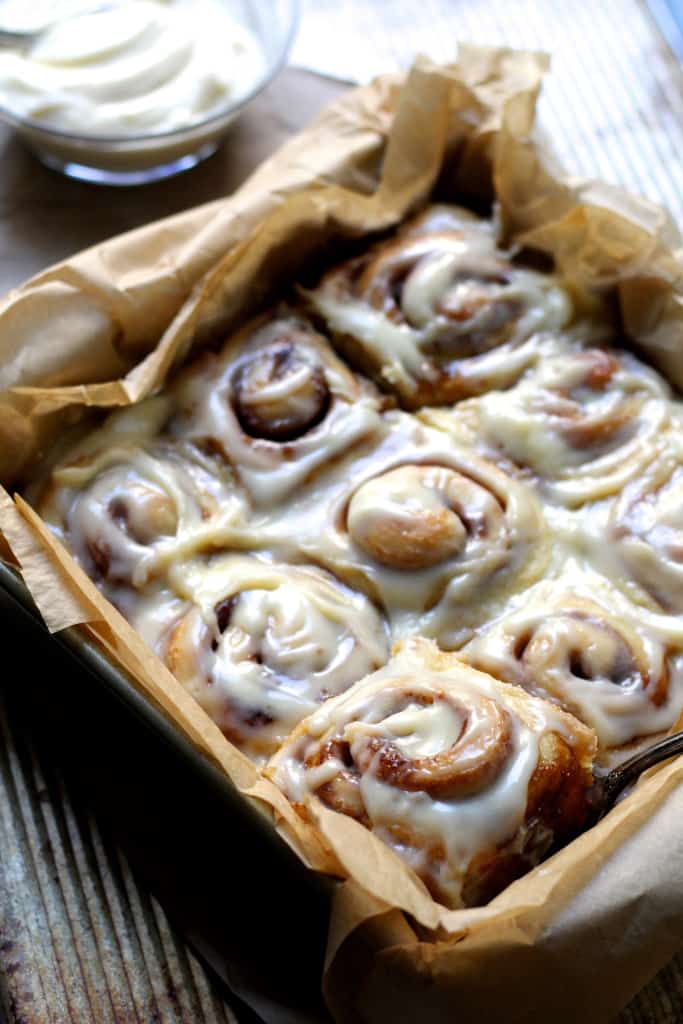 0-minute Brown Butter Cinnamon Rolls