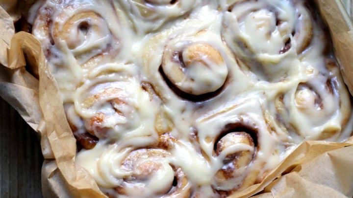 90 Minute Brown Butter Cinnamon Rolls