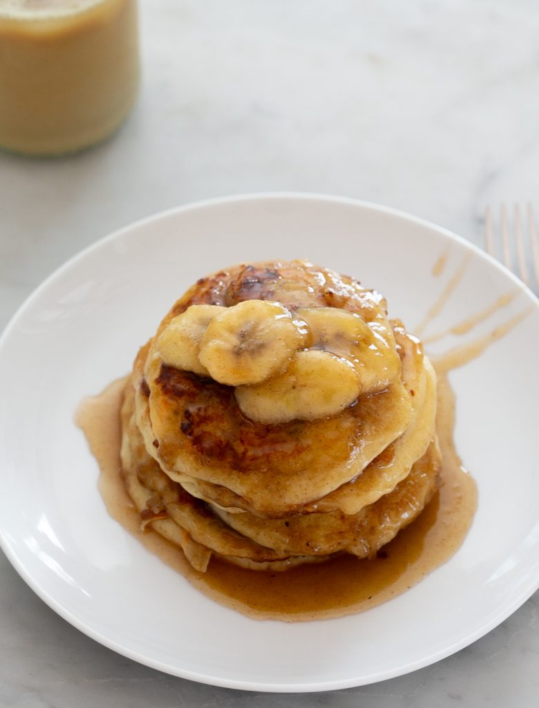 Bananas Foster Pancakes