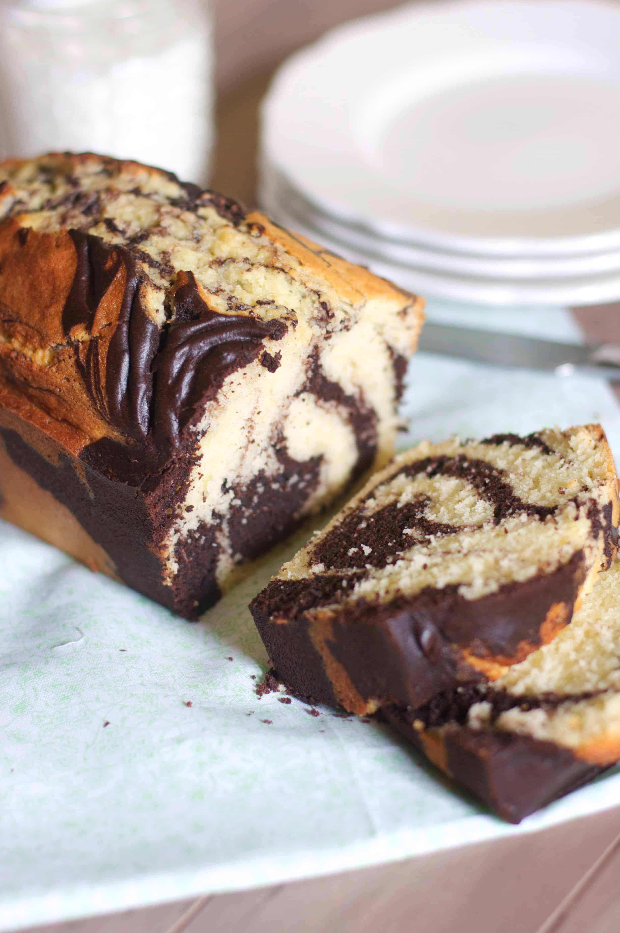 Soft & Buttery Vegan Marble Loaf Cake (No Eggs, No Dairy!) | The Banana  Diaries