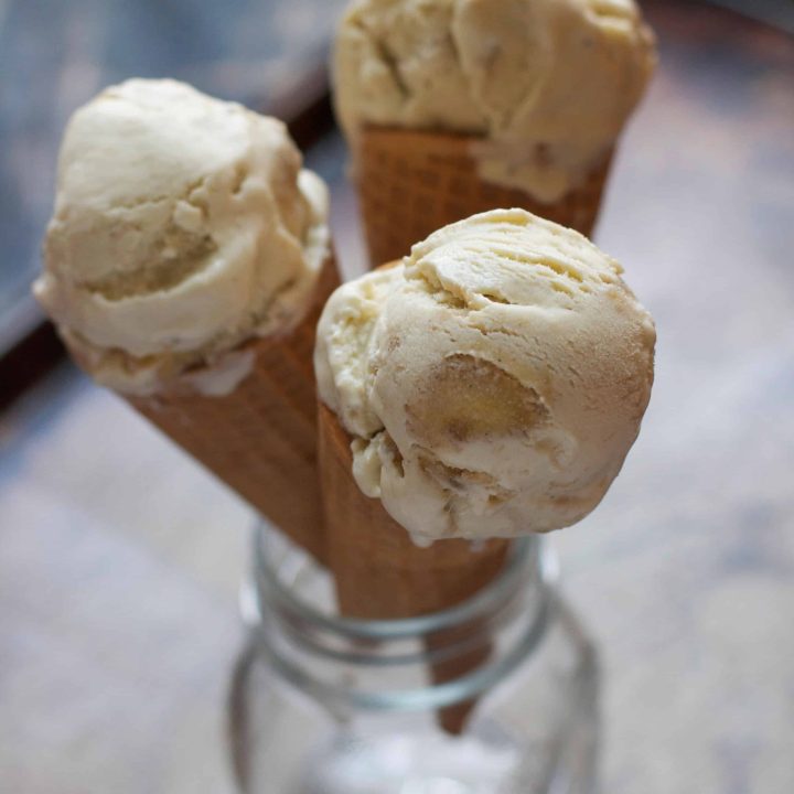 Bananas Foster Ice Cream