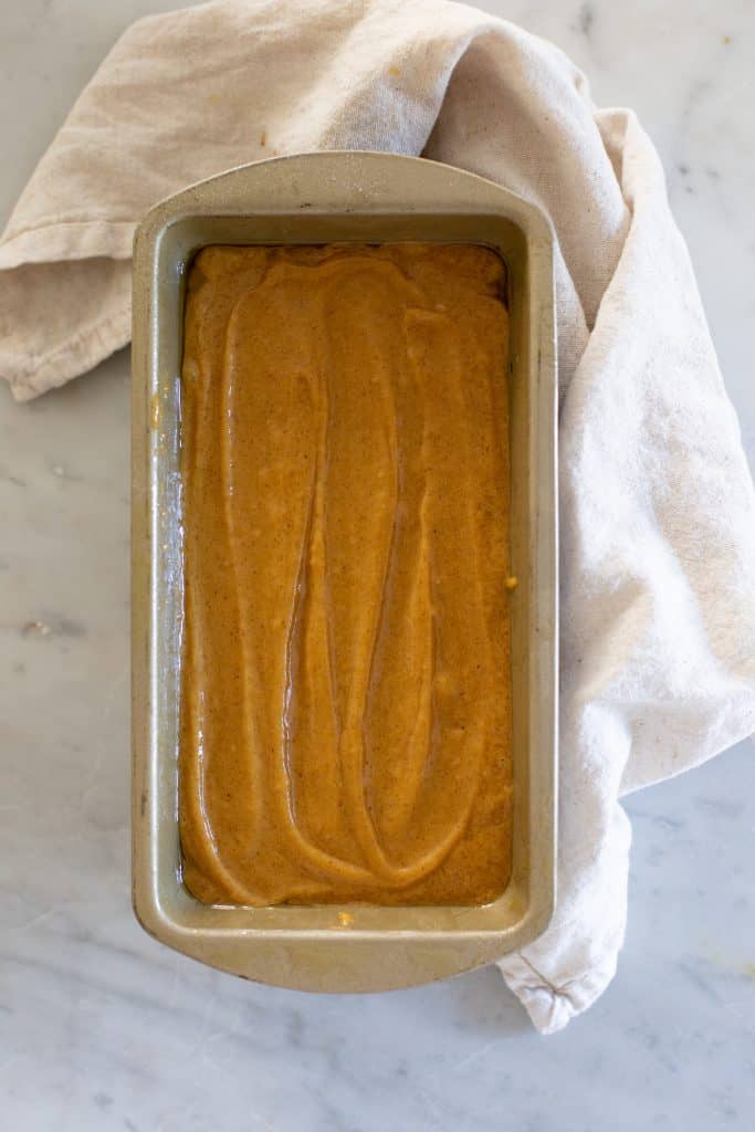 Pumpkin Bread batter