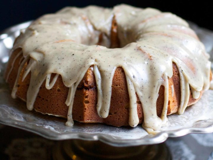 Pumpkin Gingerbread Mini Bundt Cakes with Brown Butter Glaze - Golden Barrel