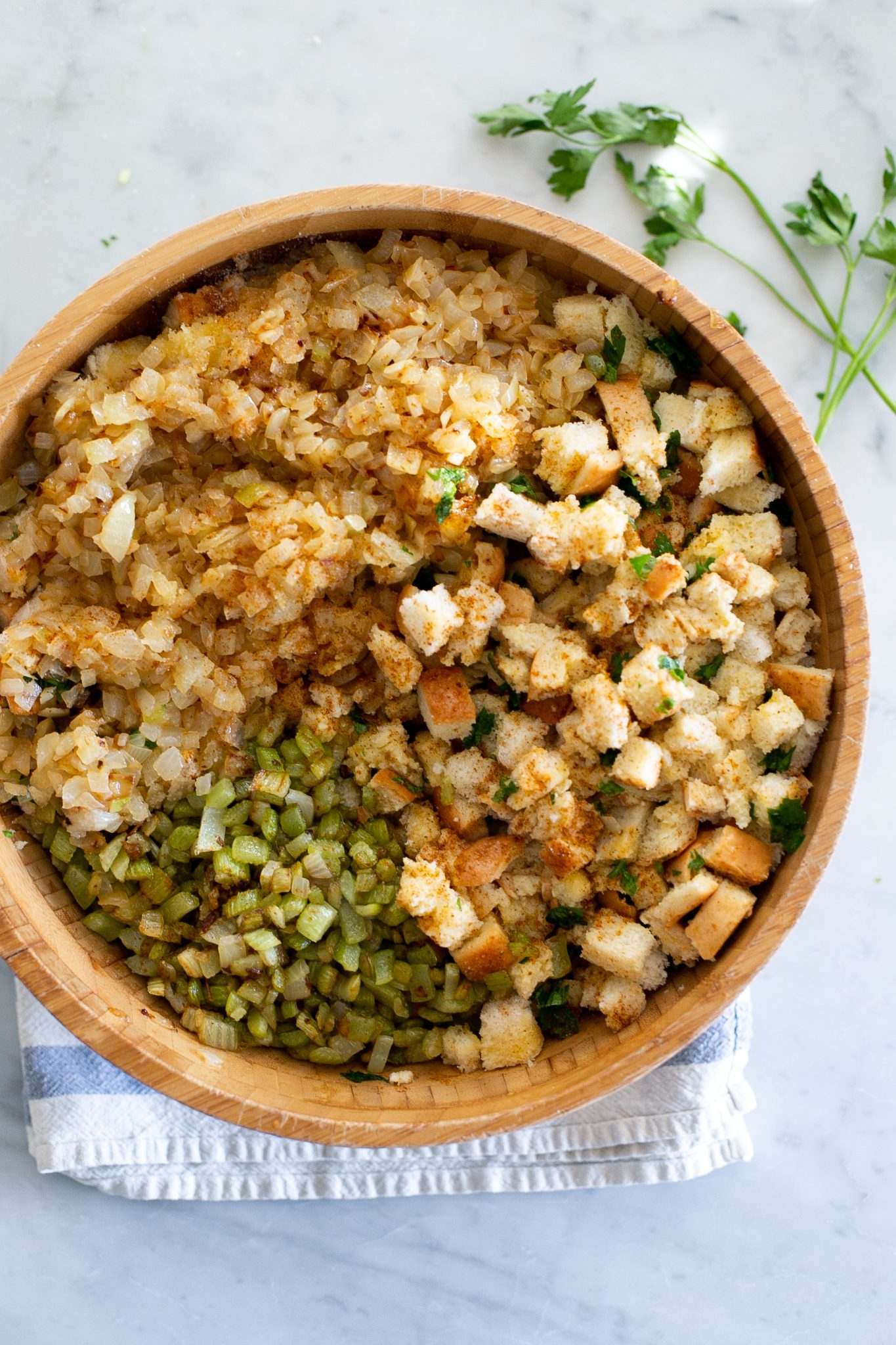 Easy Stuffing Recipe - The Baker Chick