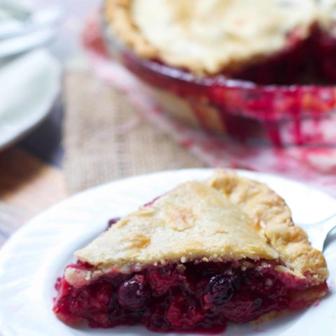 Mixed Berry Pie - The Baker Chick