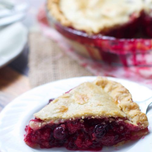 Perfect Blackberry Pie - The Baker Chick