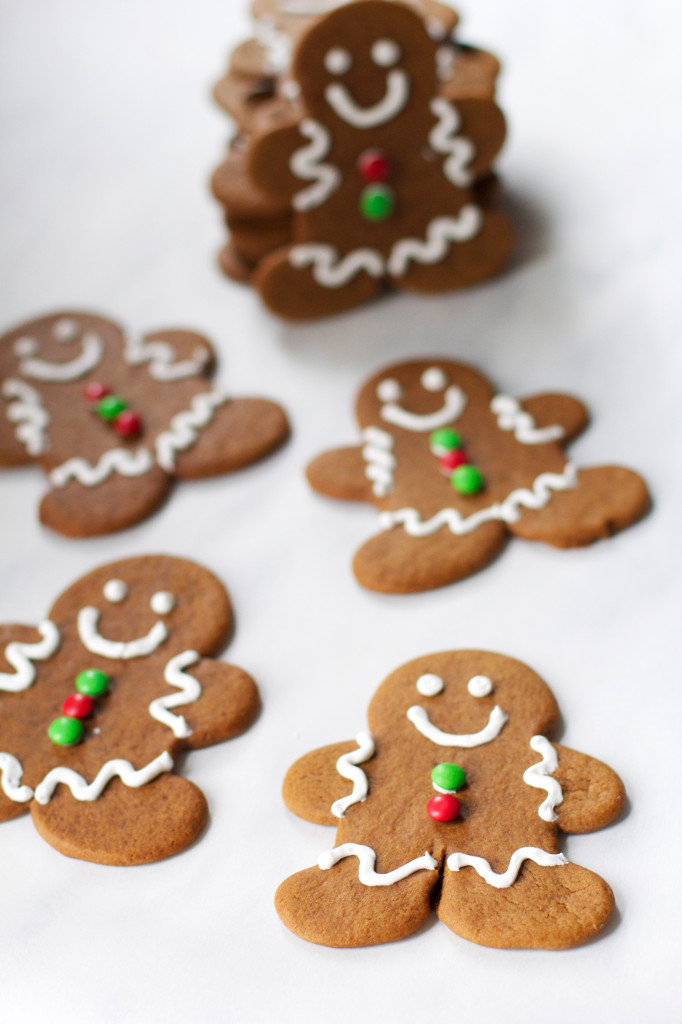 Soft and Chewy Gingerbread Men - The Baker Chick