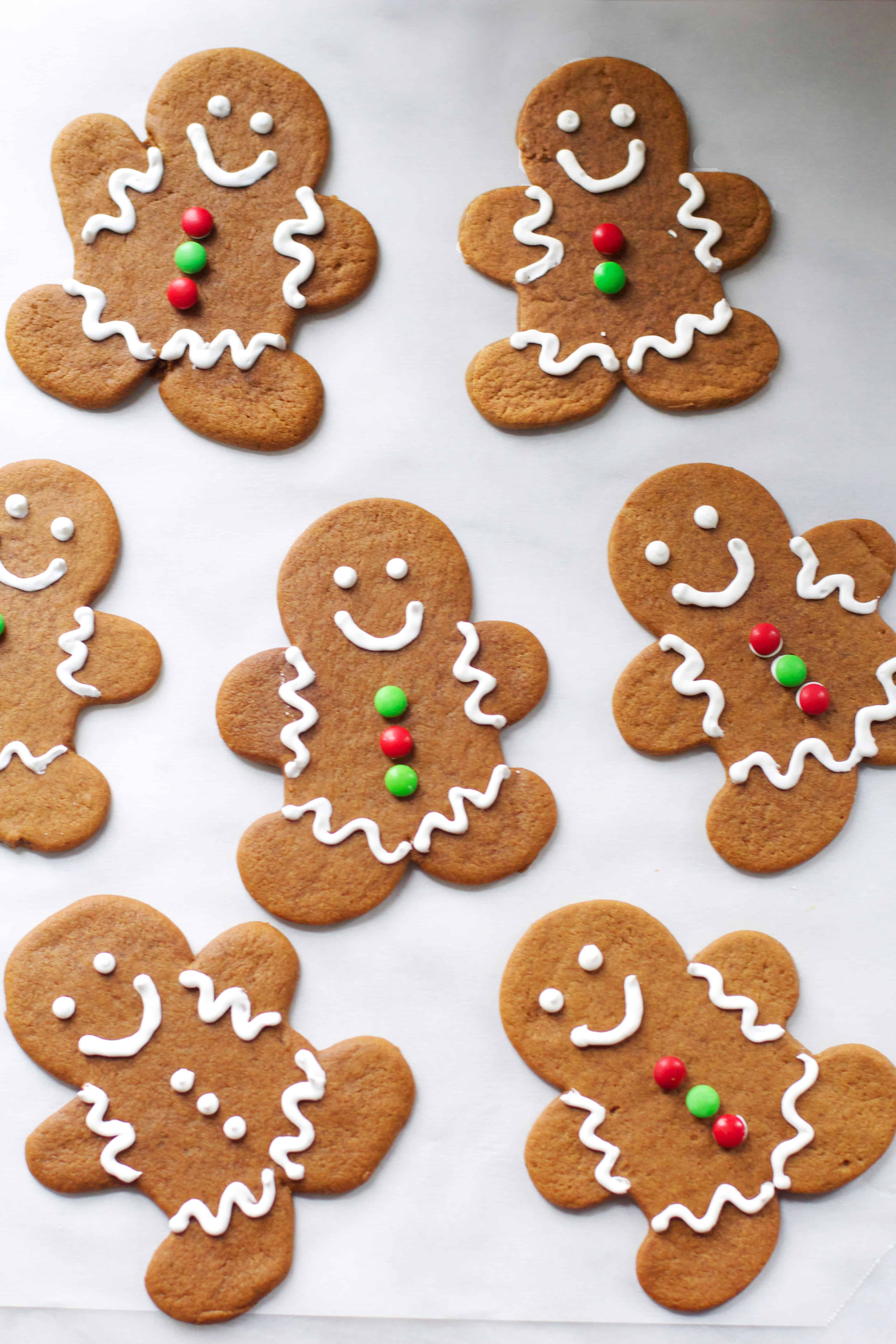 Soft and Chewy Gingerbread Men - The Baker Chick