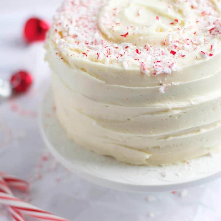 White Chocolate Peppermint Cake - Cake by Courtney