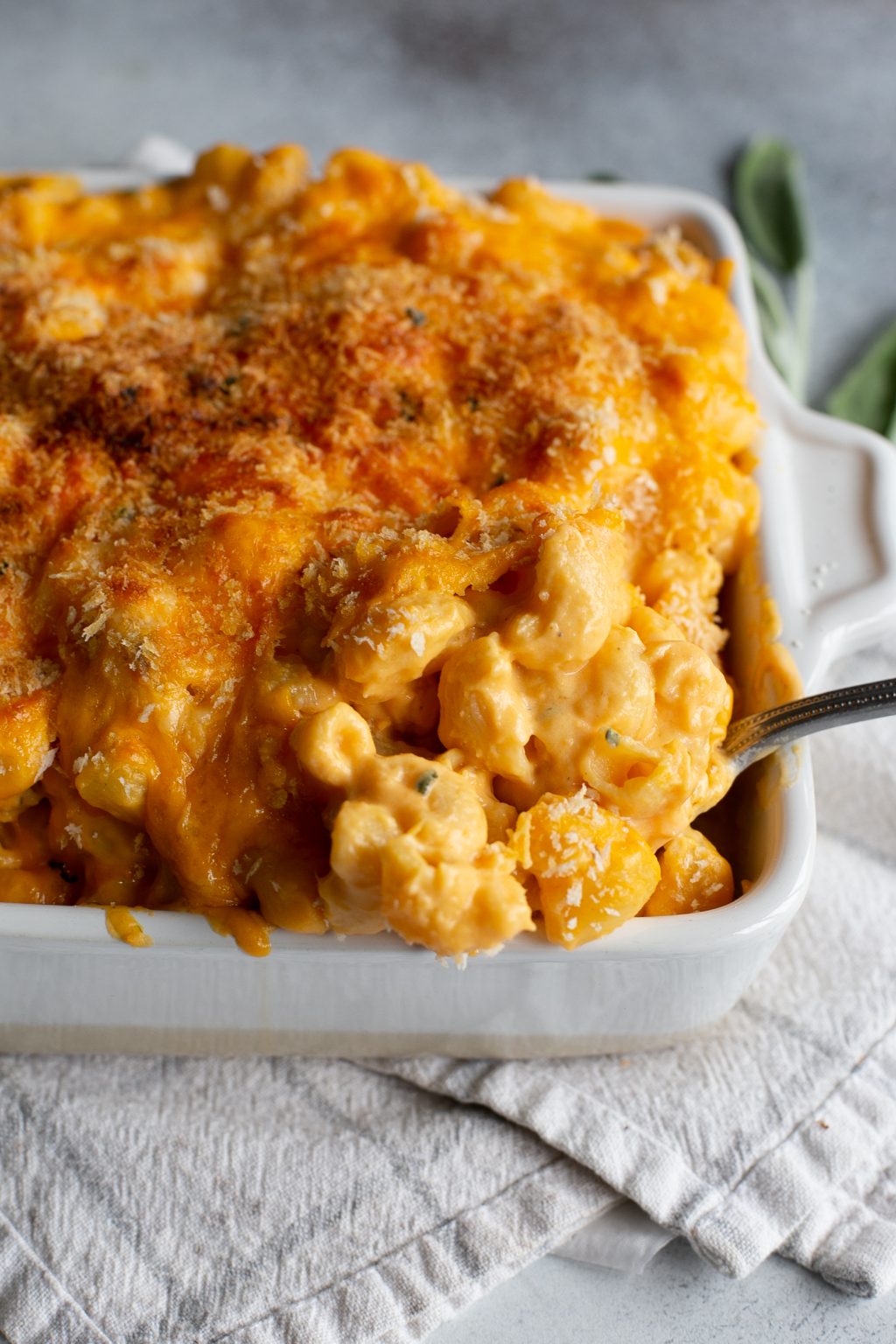 Sweet Potato Mac and Cheese - The Baker Chick