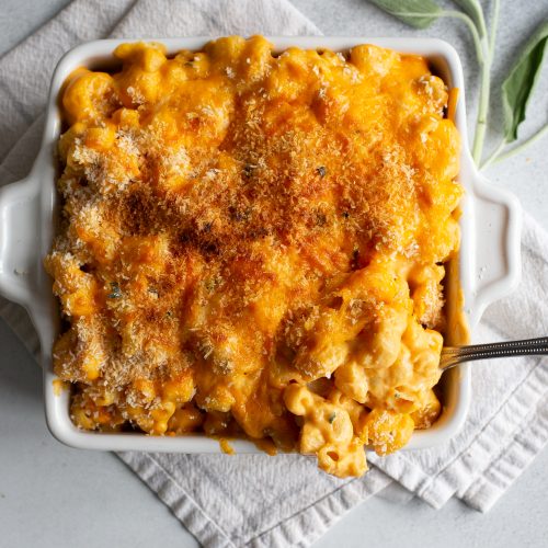 Sweet Potato Mac and Cheese - The Baker Chick