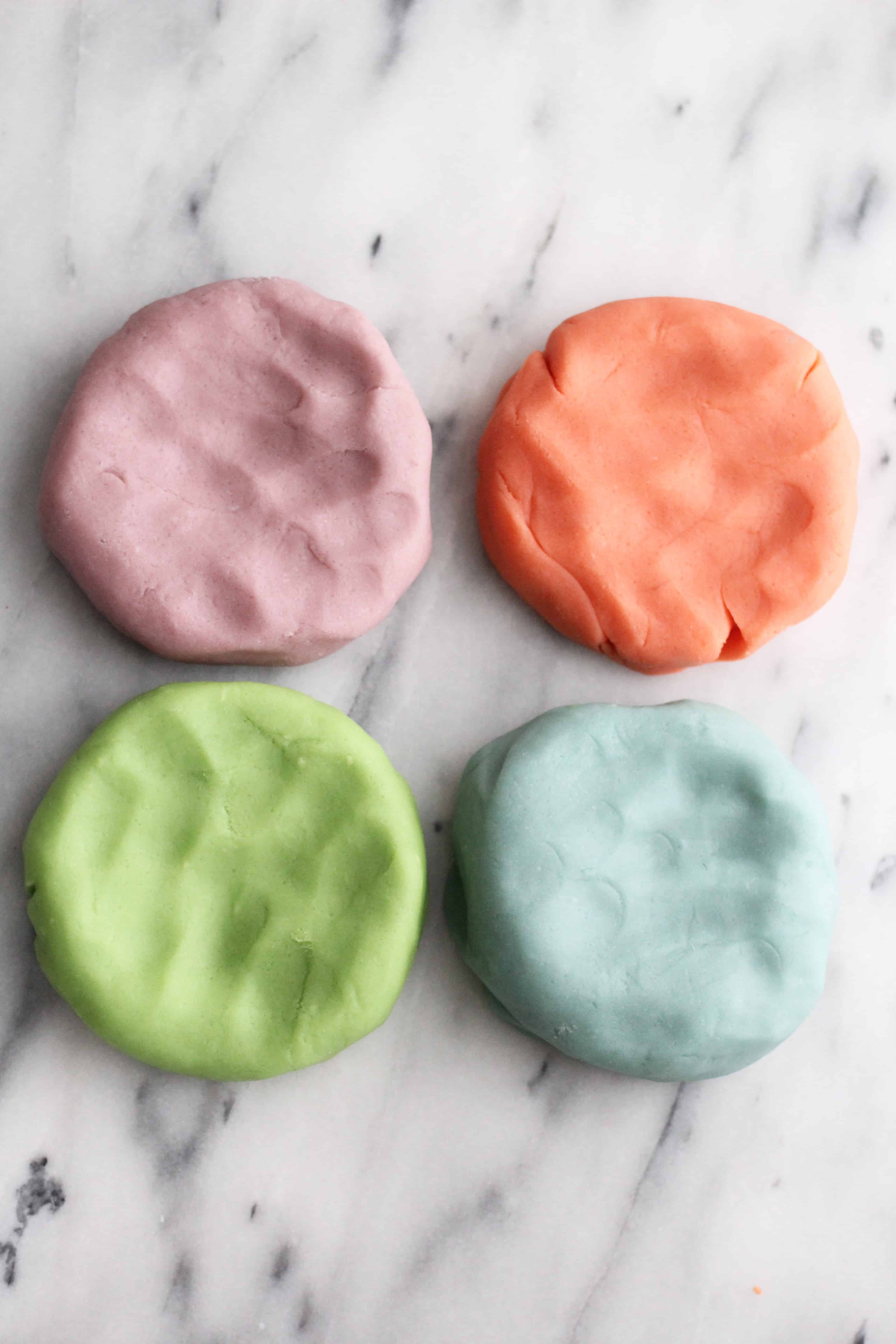 Homemade Aromatherapy Play-dough - The Baker Chick