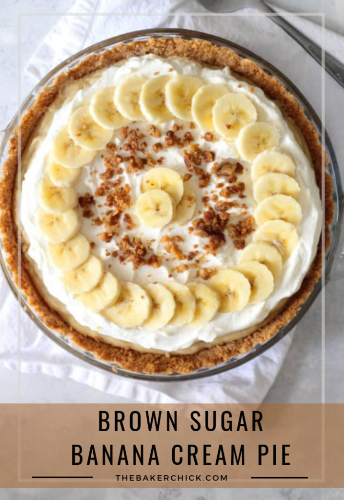 Brown Sugar Banana Cream Pie