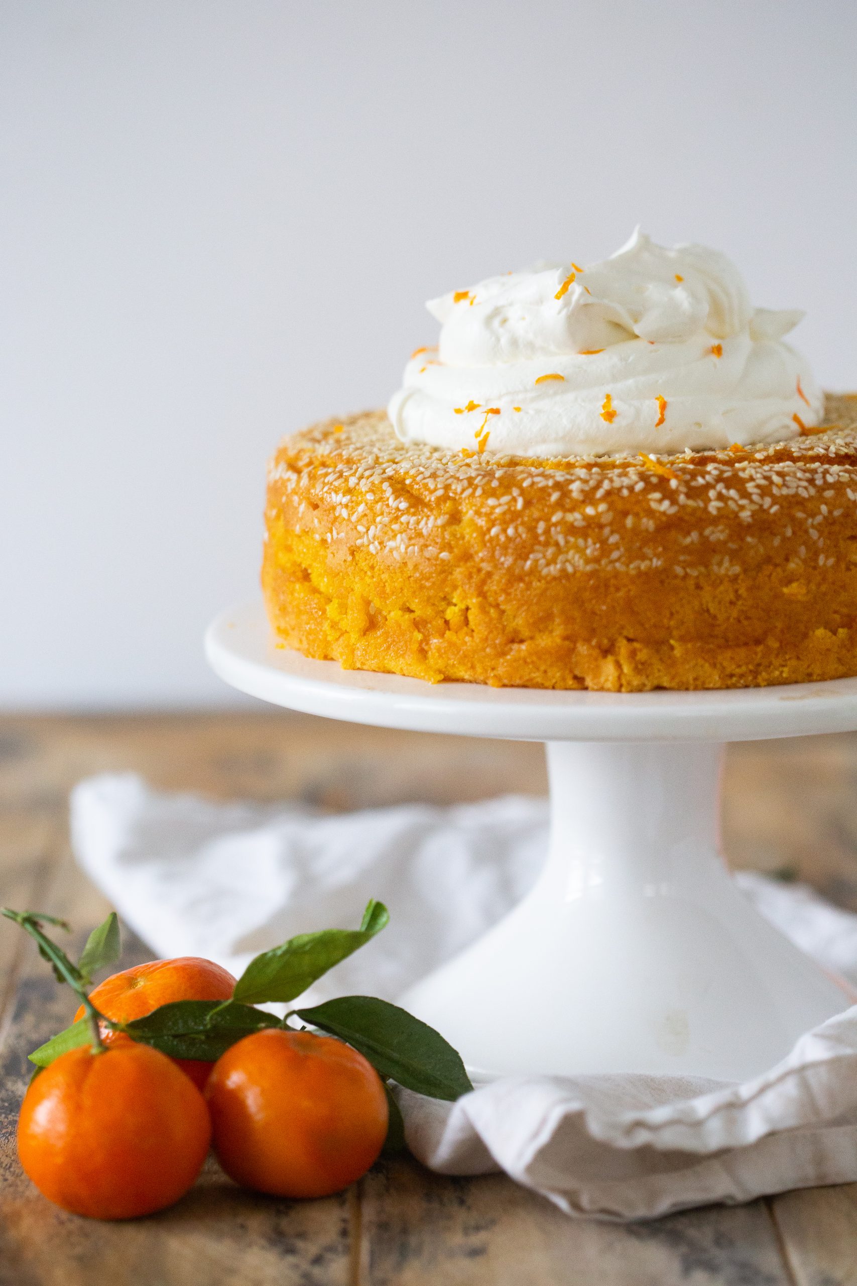 Clementine Olive Oil Cake - The Baker Chick