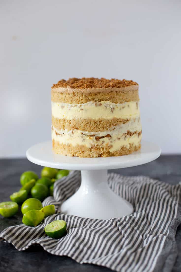 Key Lime Pie Cake - The Baker Chick