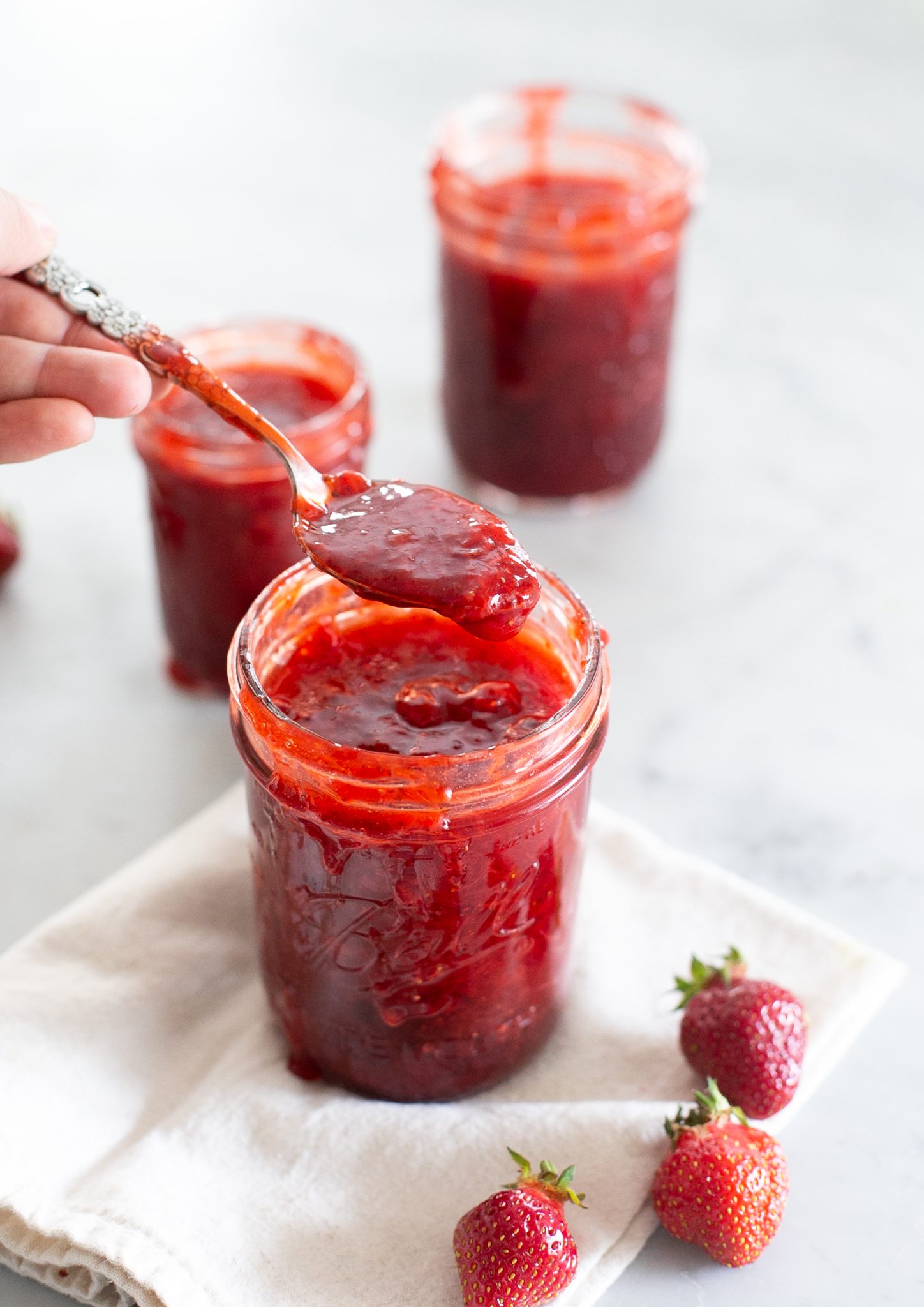 Strawberry Compote - The Baker Chick