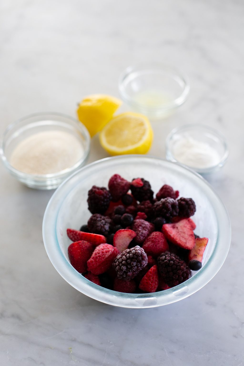 Berry Sauce with Frozen Berries - The Baker Chick