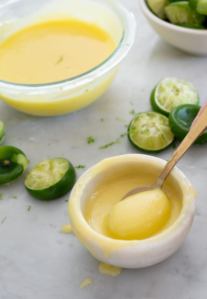 Lime Curd - The Baker Chick