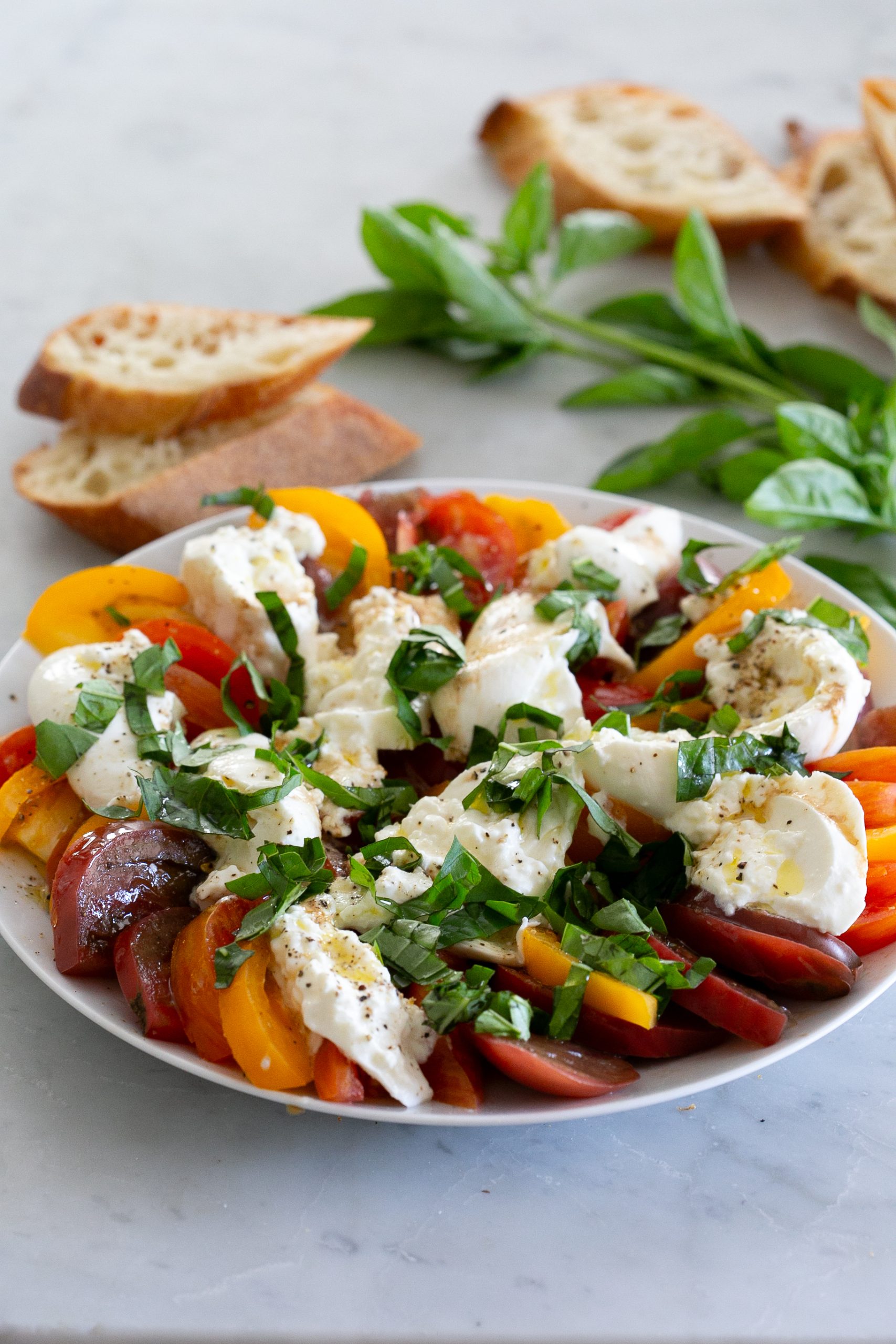 Burrata Caprese - The Baker Chick