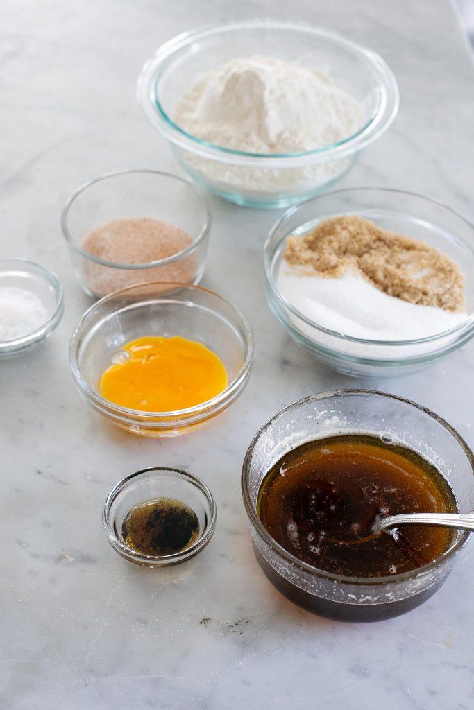 Browned Butter Snickerdoodles Ingredients