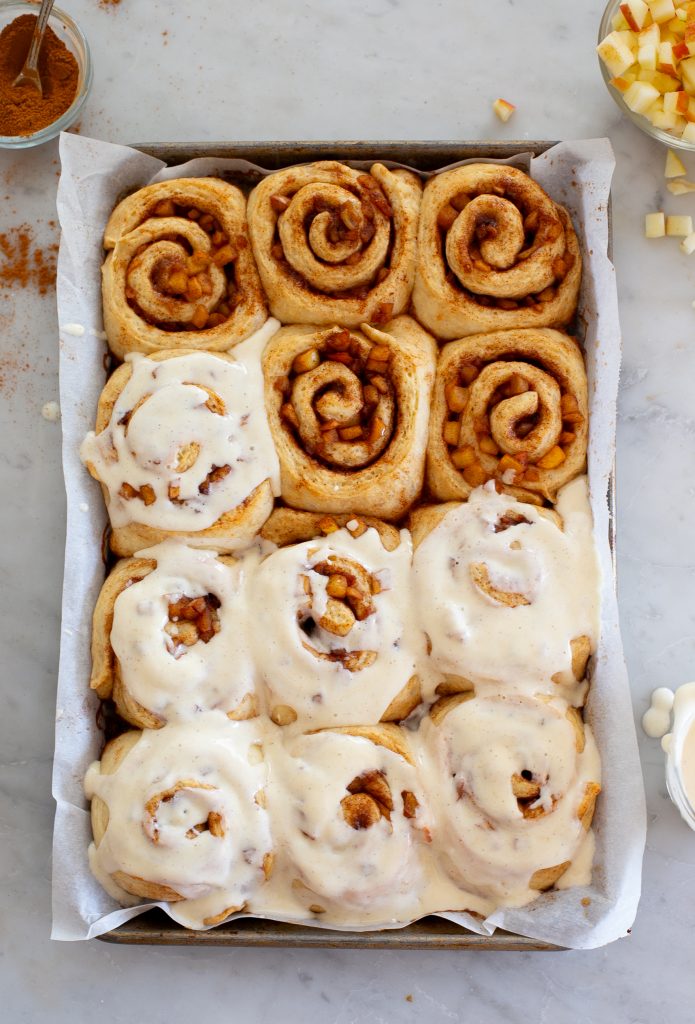 Apple Pie Cinnamon Rolls