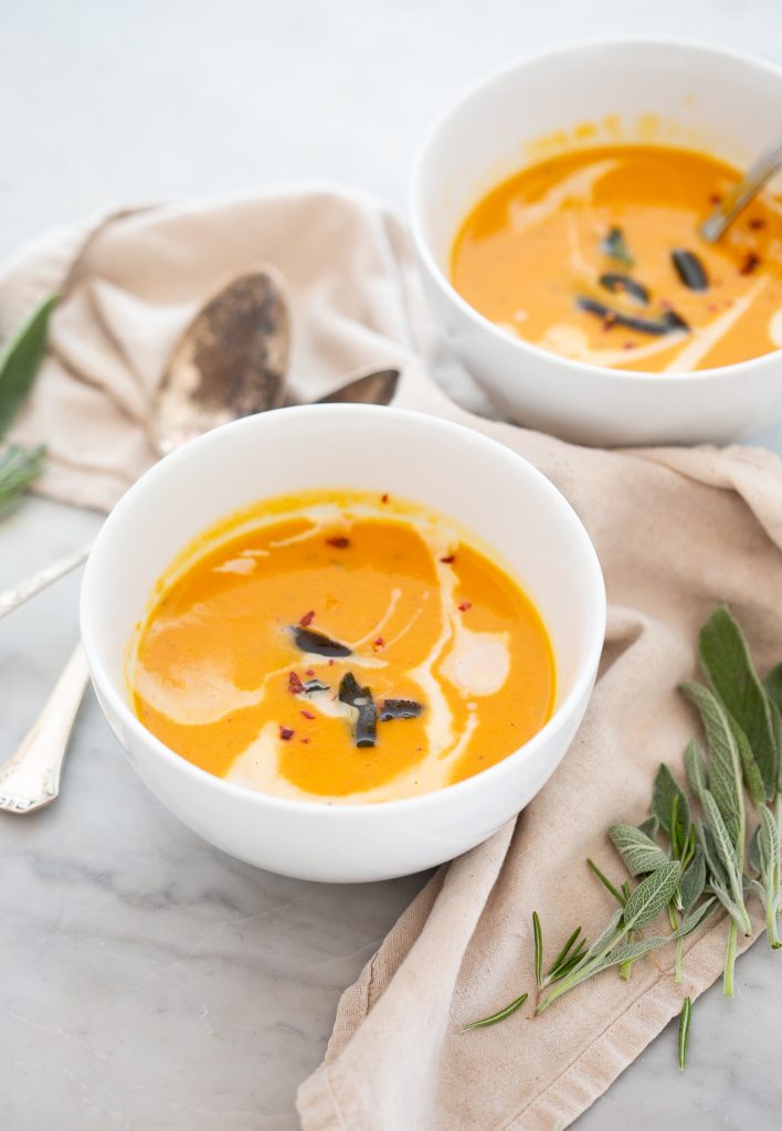 Butternut Squash Carrot Soup