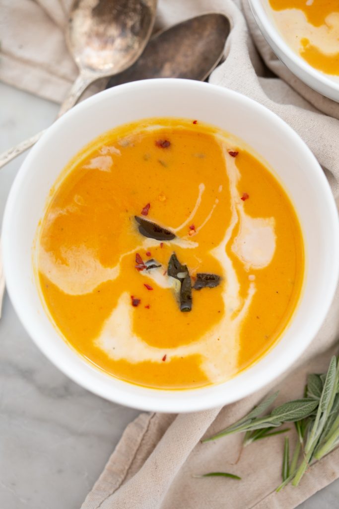 Butternut Squash Carrot Soup