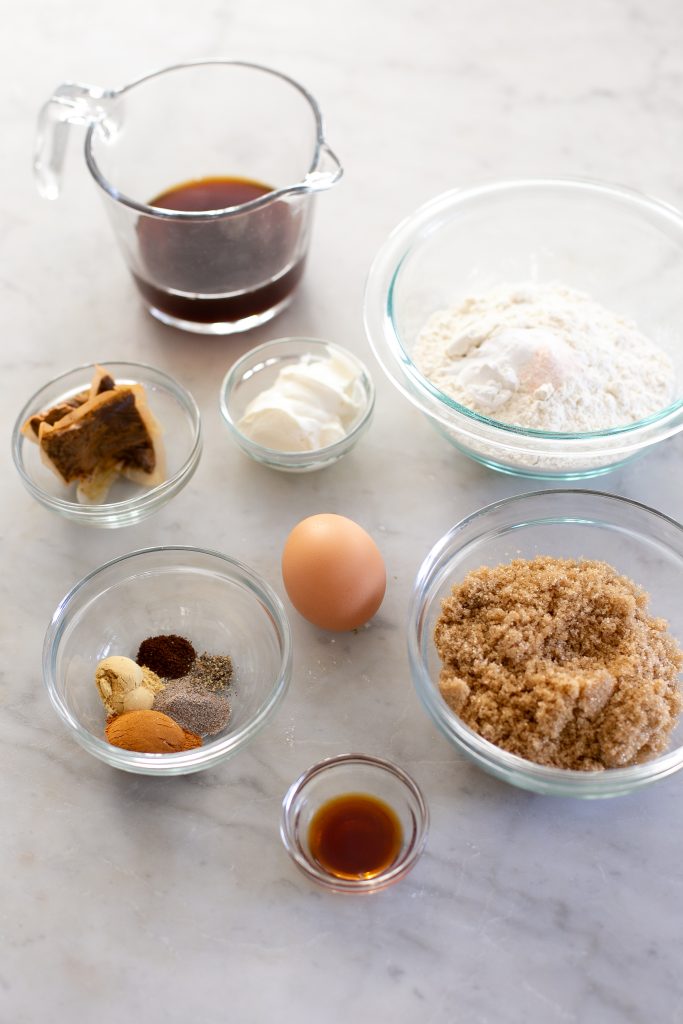 Chai Cake- Ingredients