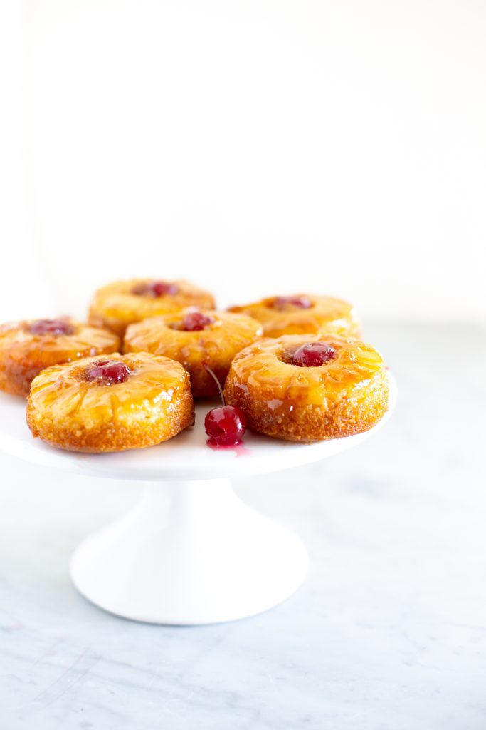 Mini Pineapple Upside Down Cakes