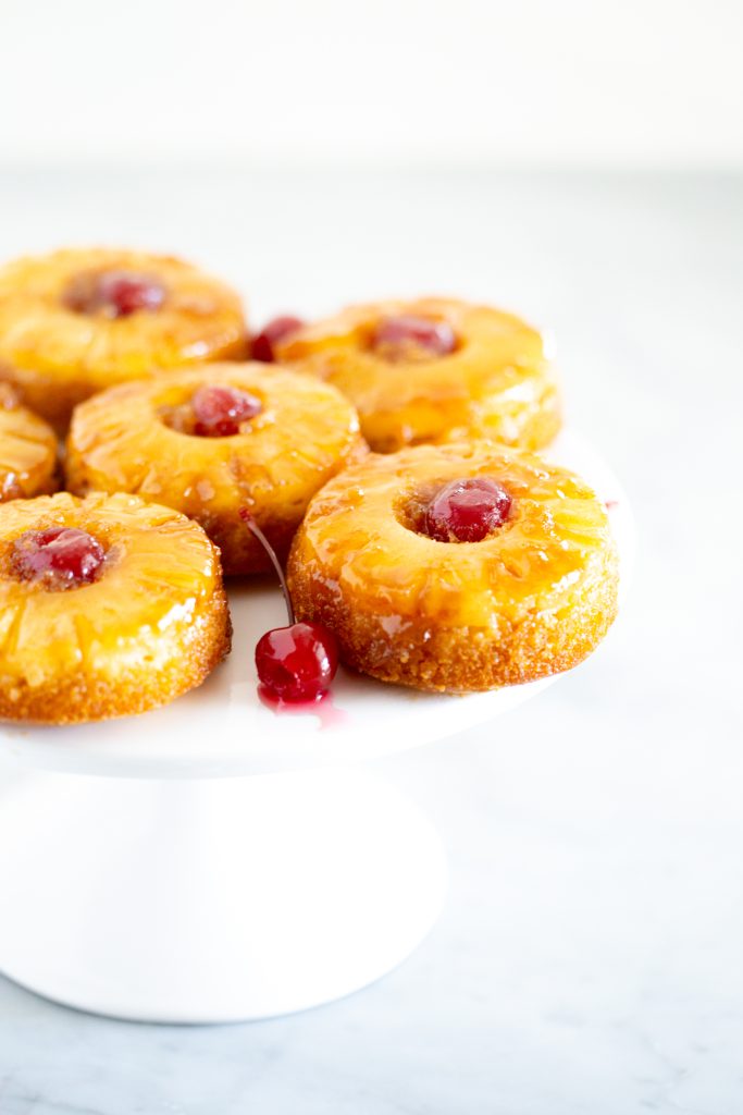 Mini Pineapple Upside Down Cakes