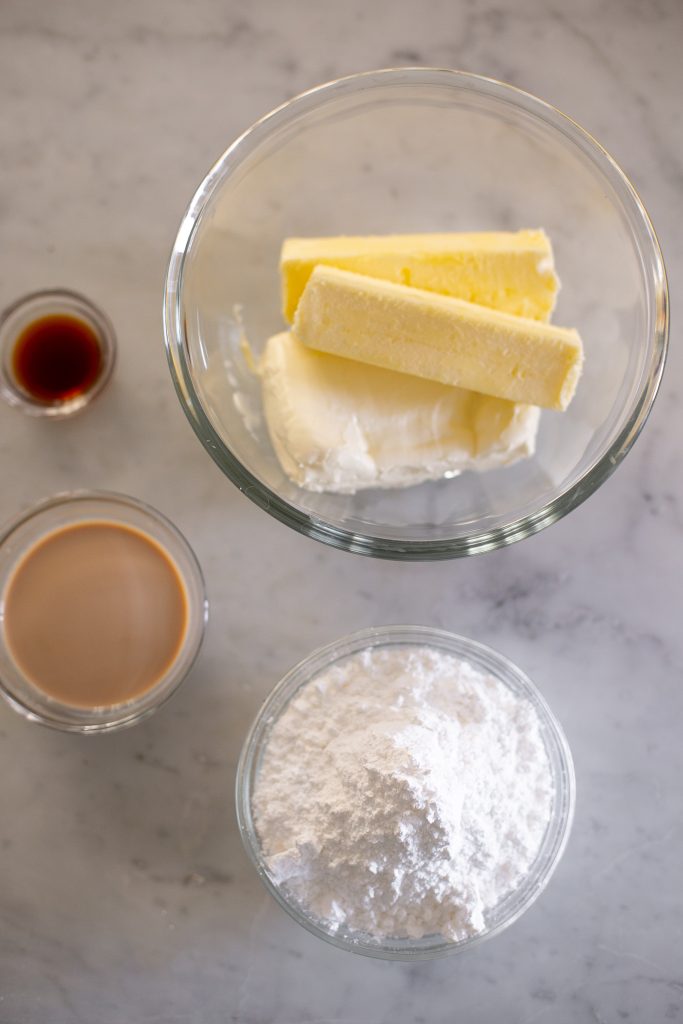 Irish Cream Frosting- Ingredients